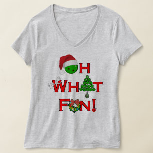 Camiseta Oh Qué Navidades Divertidos Patinan