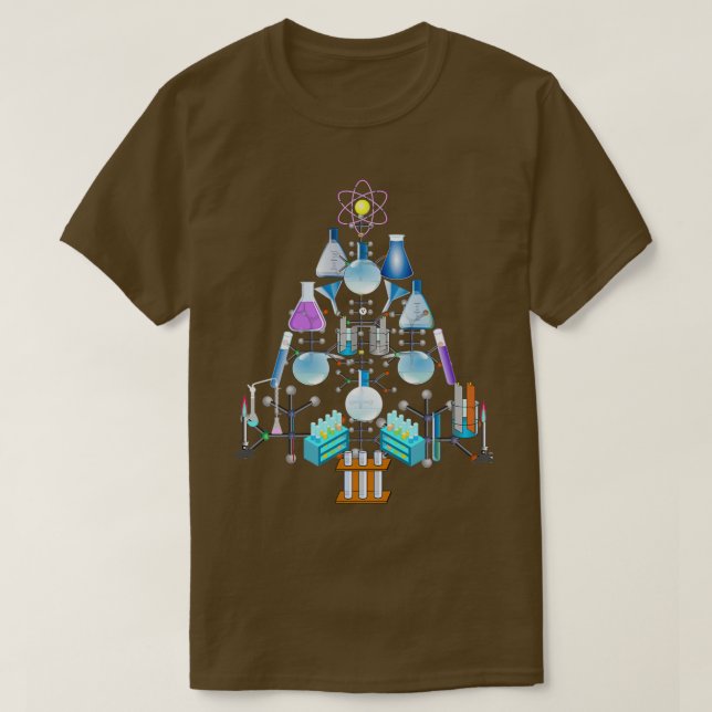 Camiseta Oh Química Oh Árbol Químico (Diseño del anverso)