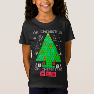 Camiseta Oh Químist Chemist Tree Funny Science Navidades