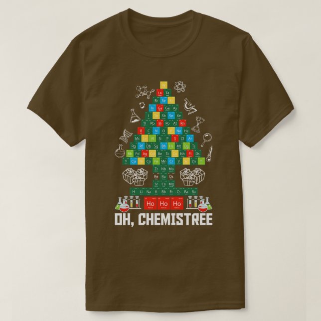 Camiseta Oh Químistree Funny Química (Diseño del anverso)