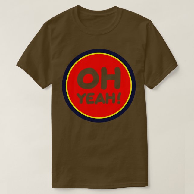 Camiseta Oh, sí (Diseño del anverso)