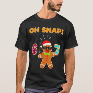 Camiseta Oh Snap 67 Seis Siete Meme Hombre de Jengibre Dive