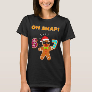 Camiseta Oh Snap 67 Seis Siete Meme Hombre De Jengibre Dive