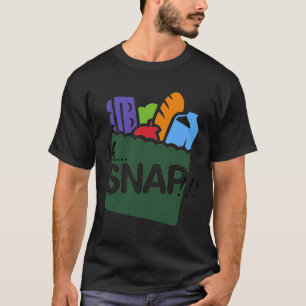 Camiseta Oh Snap beneficios de Ebt estampillas de comida su