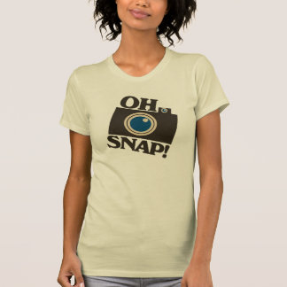 Camiseta ¡Oh Snap! Cámara Retro