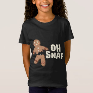 Camiseta ¡Oh Snap! Divertido hombre de pan de jengibre - Na
