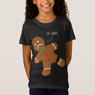 Camiseta Oh Snap Gingerbread Cookie Funny Xmas