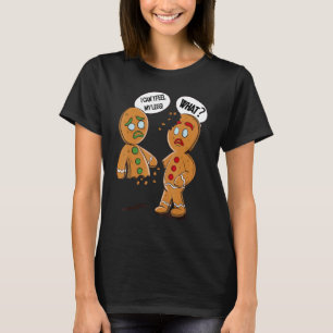 Camiseta Oh Snap Gingerbread Xmas No Puedo Sentir Mis Piern