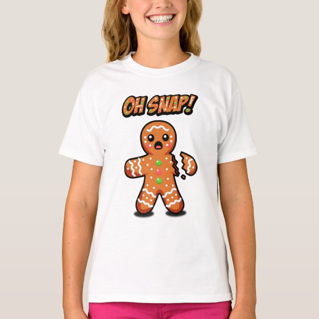 Camiseta ¡Oh Snap! Hombre de caramelo (Anverso)