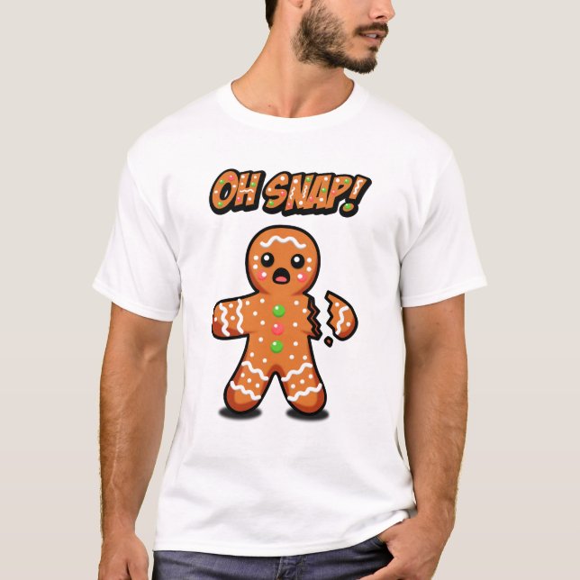 Camiseta ¡Oh Snap! Hombre de caramelo (Anverso)