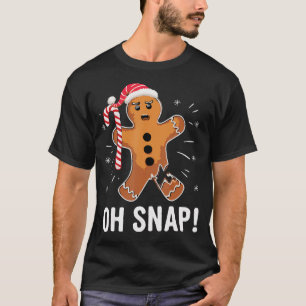 Camiseta Oh Snap Hombre de Jengibre Divertido Sombrero de S