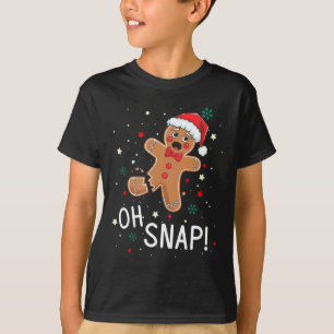 Camiseta Oh Snap Hombre de Jengibre Lindo Rey de Galletas d