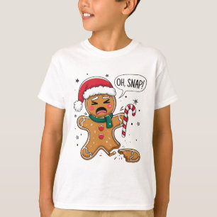 Camiseta Oh Snap Hombre de Jengibre Lindo Rey de Galletas d