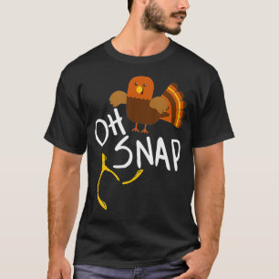 Camiseta Oh Snap Wishbone Funny Festín de la Familia de Acc