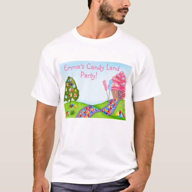 Camiseta Oh tierra y magdalenas dulces del caramelo (Anverso)