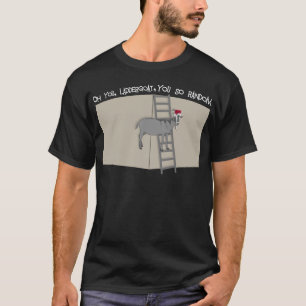 Camiseta Oh Tú, LadderGoat, tú eres un Sombrero de Santa cu