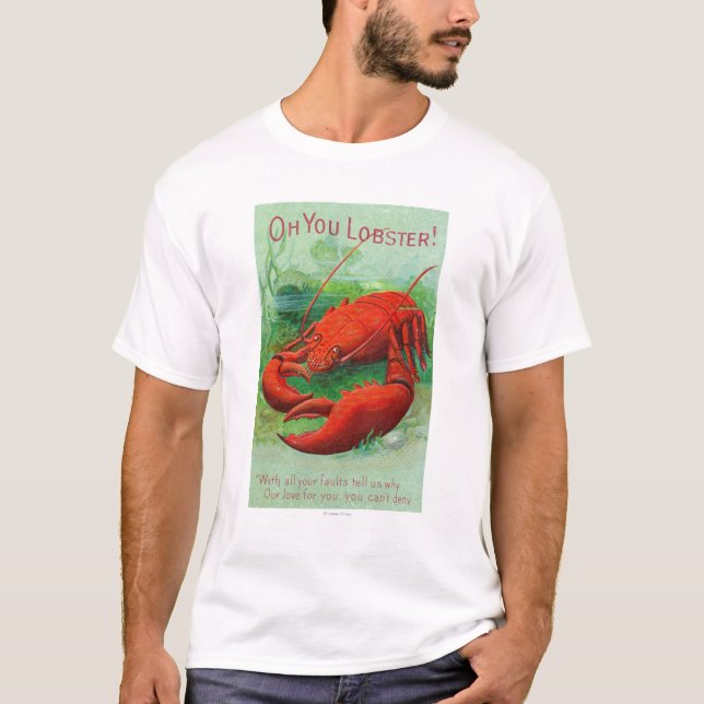 Camiseta Oh usted escena de la langosta (Anverso)