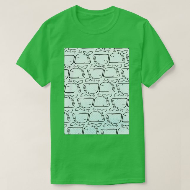 CAMISETA OH WHALE 3 (Diseño del anverso)