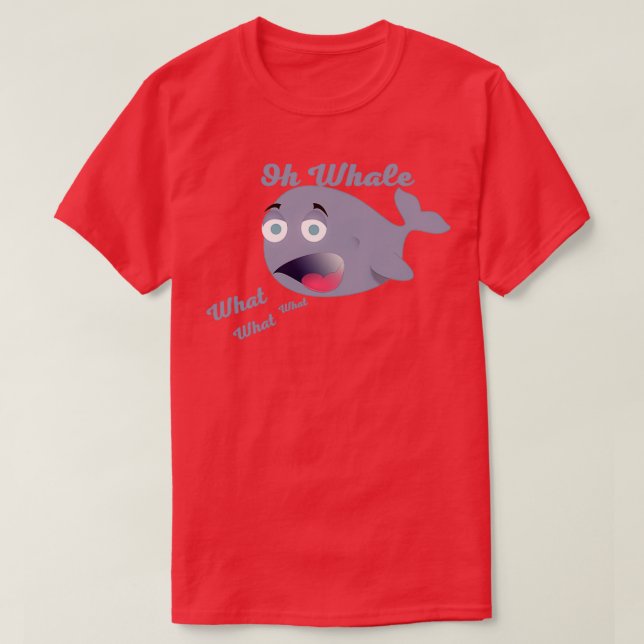 Camiseta Oh Whale 50 (Diseño del anverso)