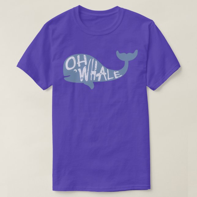 Camiseta Oh Whale 60 (Diseño del anverso)