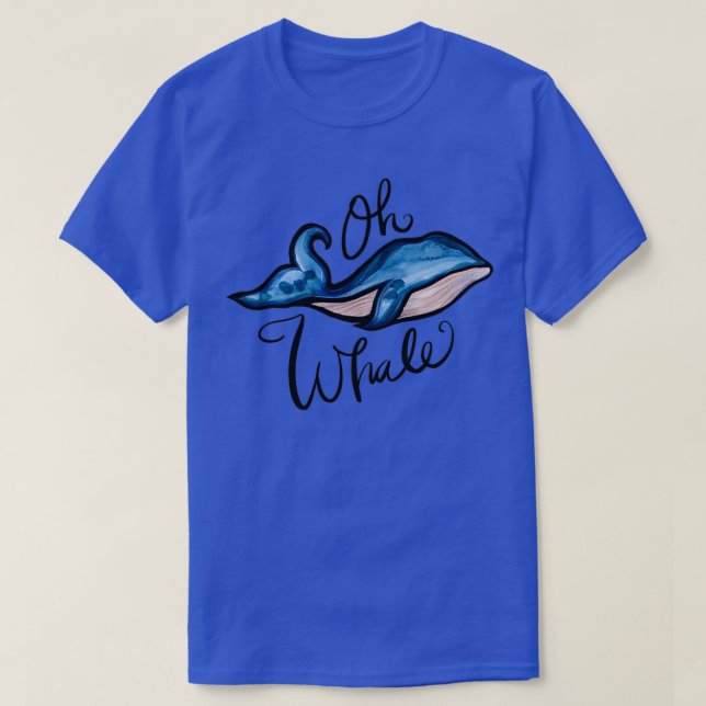 Camiseta Oh Whale 73 (Diseño del anverso)
