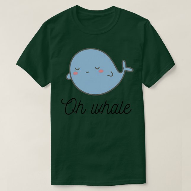 Camiseta Oh Whale 91 (Diseño del anverso)