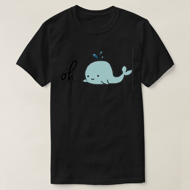 Camiseta Oh Whale 94 (Diseño del anverso)