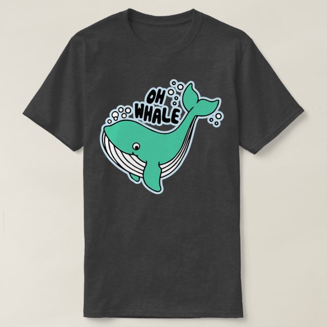 Camiseta Oh Whale 95 (Diseño del anverso)