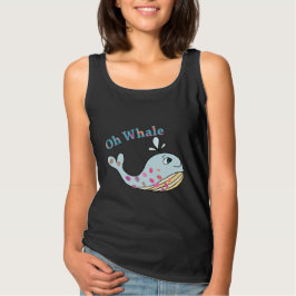 Camiseta Oh Whale Cute Animal Funny Punki Typography Art