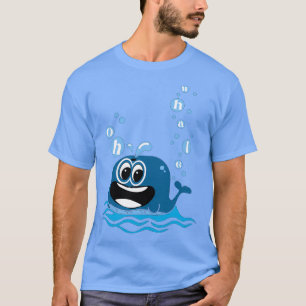 Camiseta Oh Whale forma graciosa de decir Oh Bueno