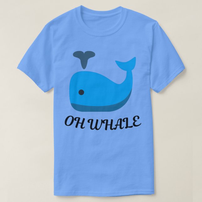 Camiseta Oh Whale OH WHALE 2 (Diseño del anverso)