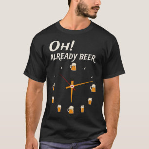 Camiseta Oh Ya Cerveza o Reloj