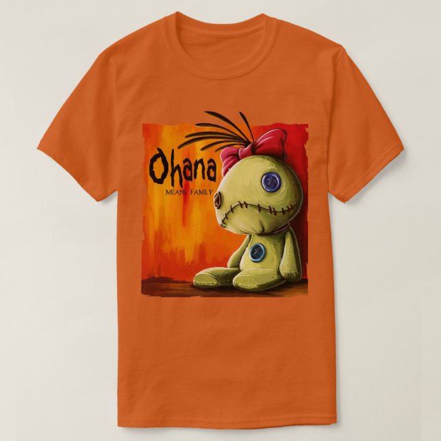 Camiseta Ohana (Diseño del anverso)