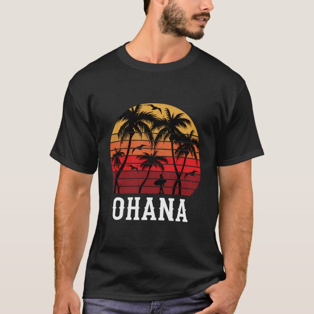 Camiseta Ohana Hawaii Aloha Hawaii (Anverso)