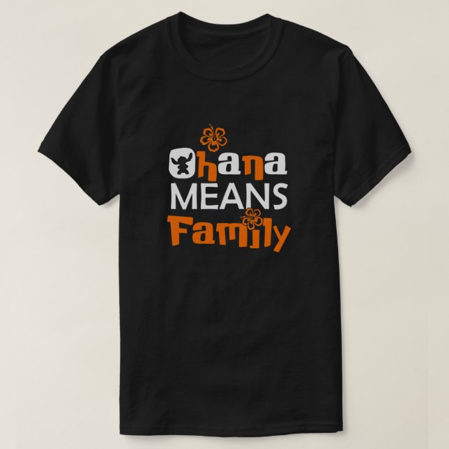 Camiseta Ohana significa familia .png (Diseño del anverso)