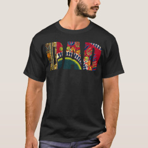 Camiseta Oheneba Melanin Patrón Dashiki del padre negro