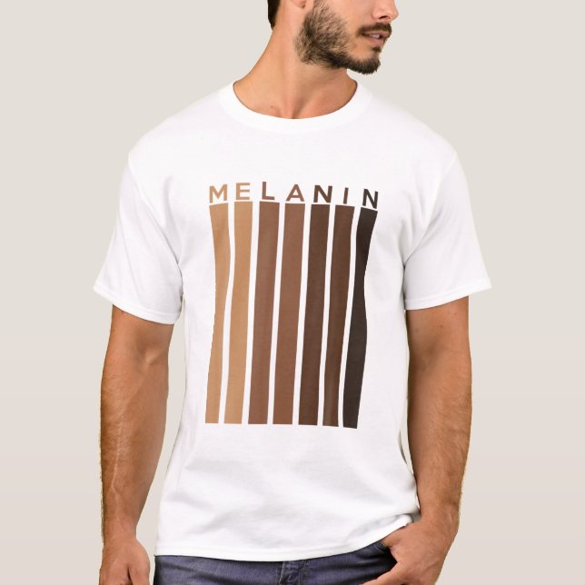 Camiseta Oheneba: Melanin Shades Black Pride Gift (Anverso)