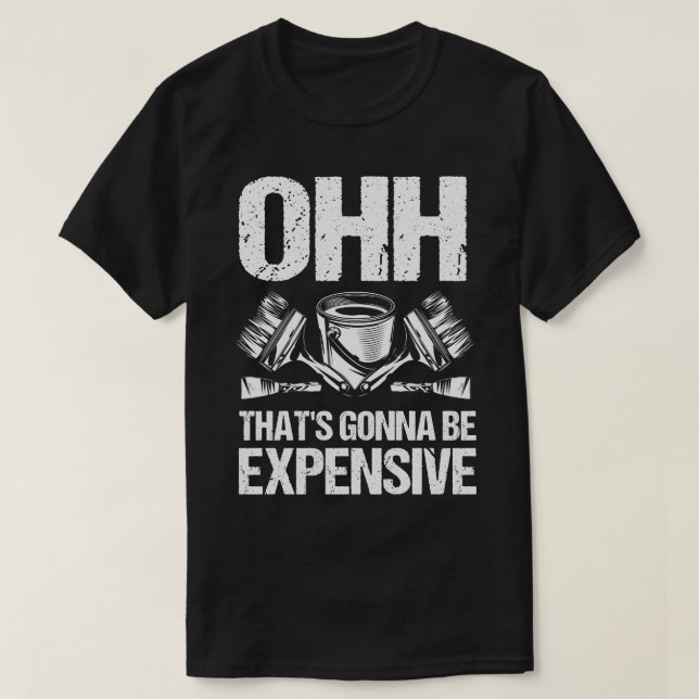 Camiseta Ohh Eso Va A Ser Caro (Diseño del anverso)