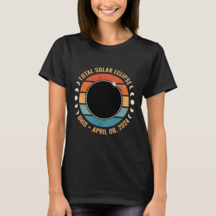 Camiseta Ohio 2024 Total Eclipse Solar Total Ruta De Totali