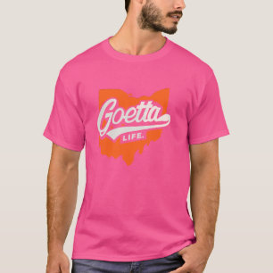Camiseta Ohio Cincinnati Humo de carne Alimento de los Esta