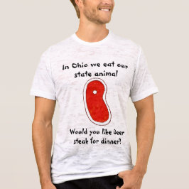 Camiseta Ohio come animal estatal