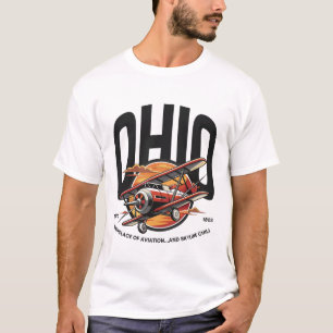 Camiseta Ohio: el lugar de nacimiento de la aviación... y