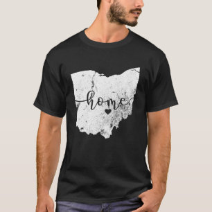 Camiseta Ohio es mi hogar. Amo mi hogar.