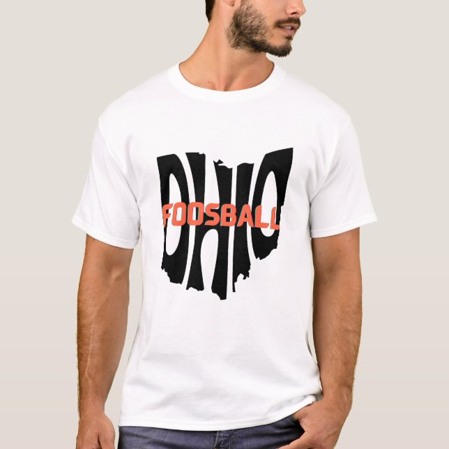 Camiseta Ohio Foosball T-Shirt (Anverso)