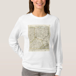 Camiseta Ohio, Indiana, Kentucky, Virginia Occidental