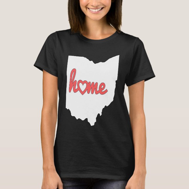 Camiseta Ohio Is My Home USA State Pride (Anverso)