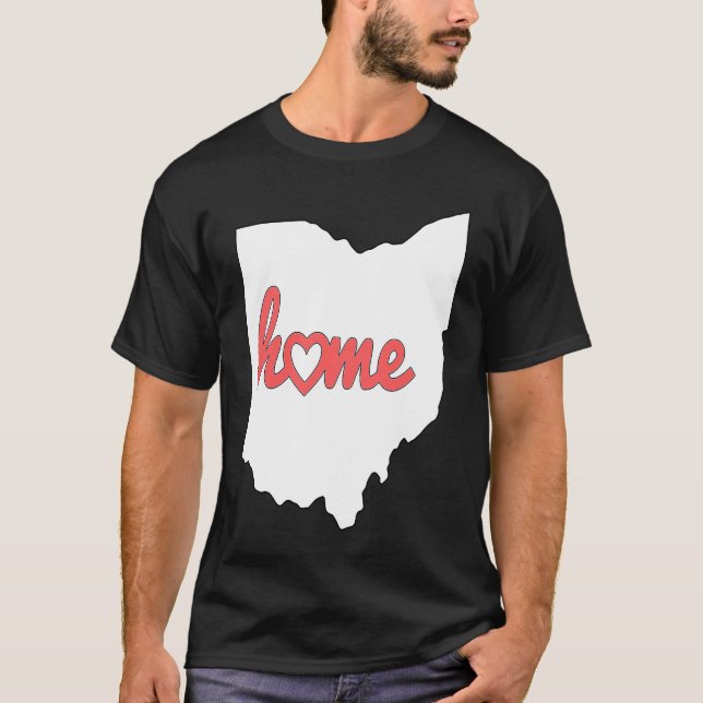 Camiseta Ohio Is My Home USA State Pride (Anverso)