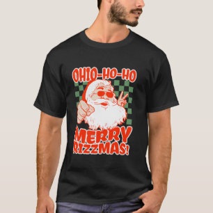 Camiseta Ohio Merry Rizzmas Rizzler Santa Navidades Meme Br
