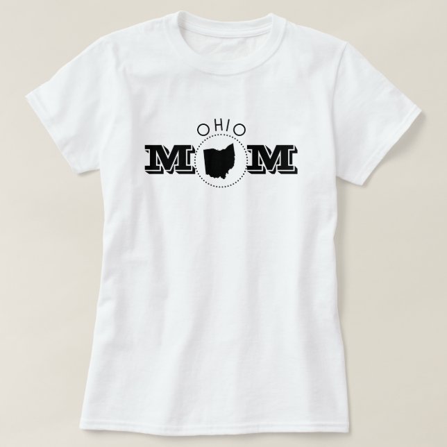 Camiseta Ohio Mom  (Diseño del anverso)