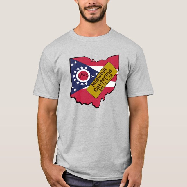 Camiseta Ohio nueva California (Anverso)